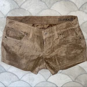 BlankNYC suede shorts 24 new